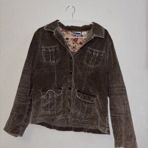 Women's Vintage Corduroy Utility Jacket